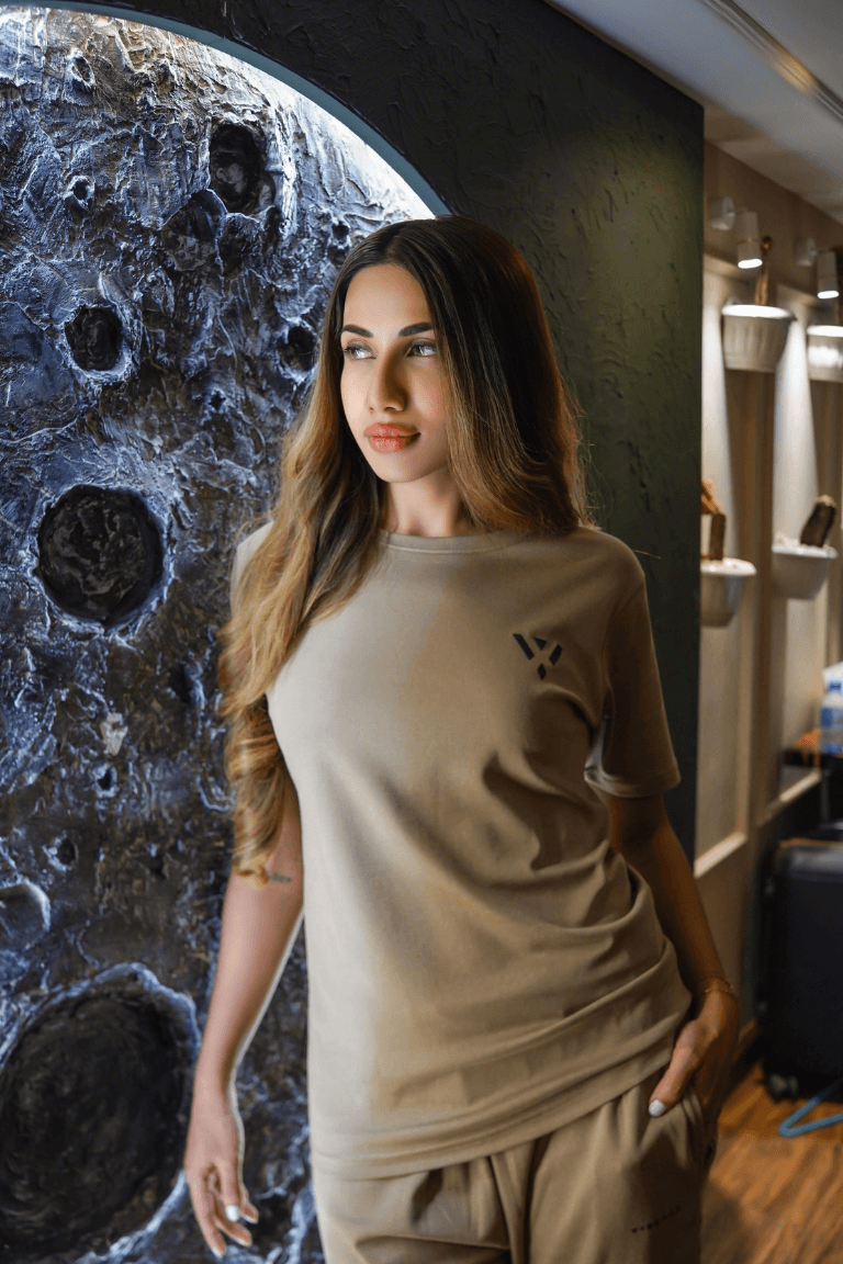UniSex Mud Interlock Lycra Co Ord Set